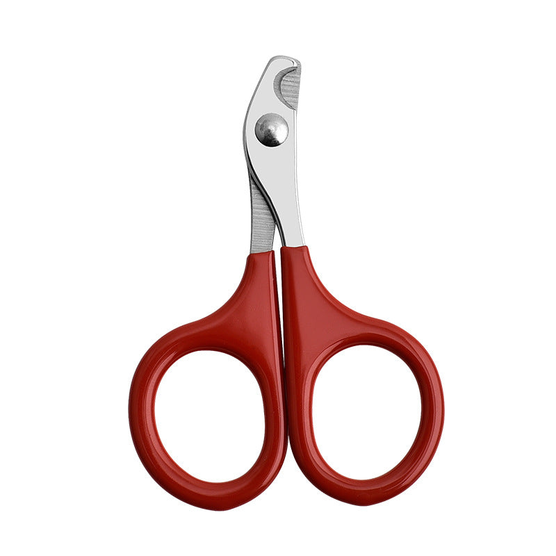 KFX-7491389 Stainless Steel Pet Nail Clipper for Small and Medium Dogs and Cats – Various Colors Available