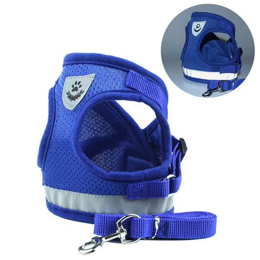 KFX-7492669 Adjustable Polyester Pet Chest Strap for Comfortable Fit, Multiple Sizes Available