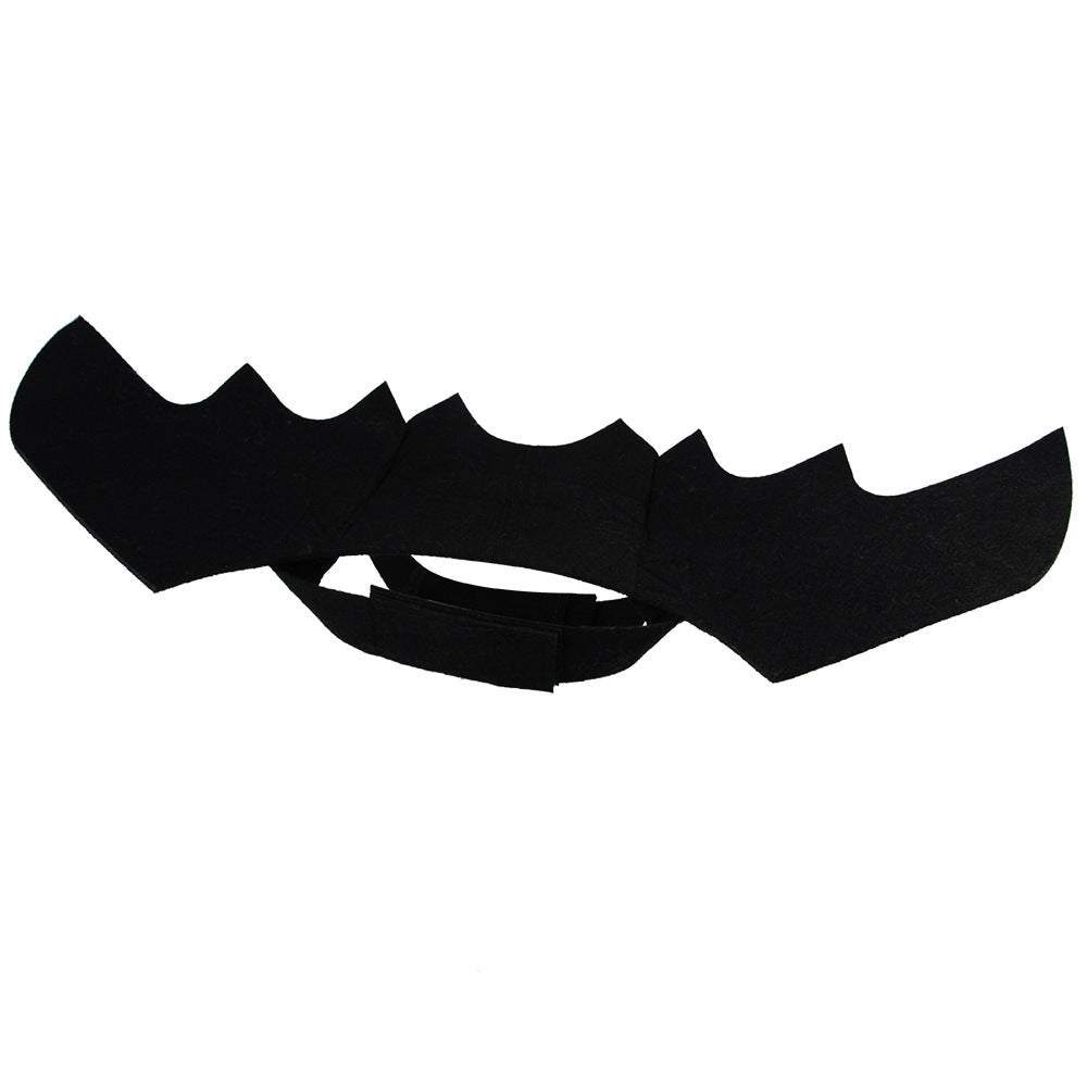 KFX-7493053 Halloween Bat Wings for Cats and Small Dogs - Lightweight Felt Costume Accessory