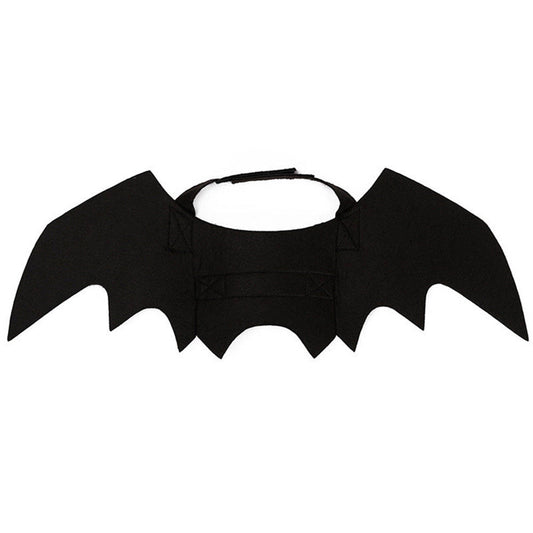 KFX-7493053 Halloween Bat Wings for Cats and Small Dogs - Lightweight Felt Costume Accessory