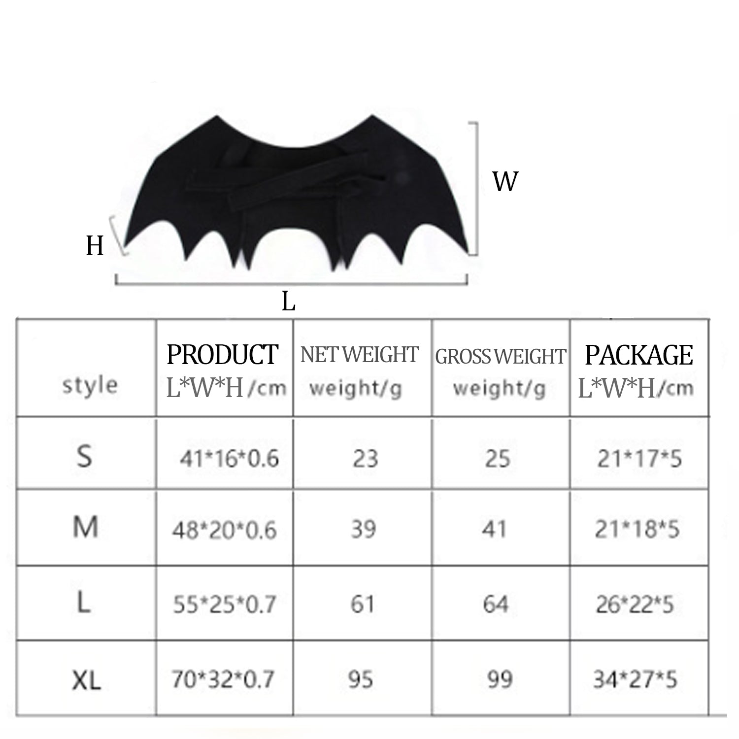 KFX-7493053 Halloween Bat Wings for Cats and Small Dogs - Lightweight Felt Costume Accessory
