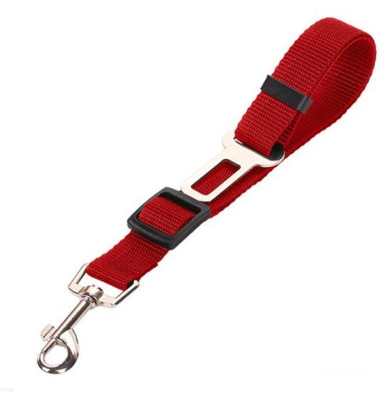 KFX-7498941 Breathable Mesh Pet Car Seat Belt Leash for Safe Walks in Any Weather