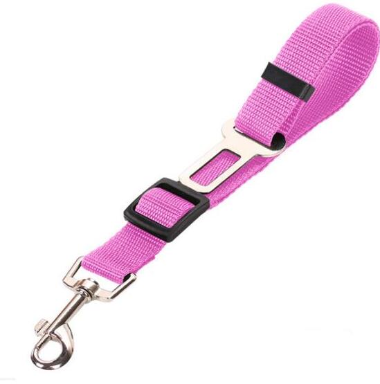 KFX-7498941 Breathable Mesh Pet Car Seat Belt Leash for Safe Walks in Any Weather