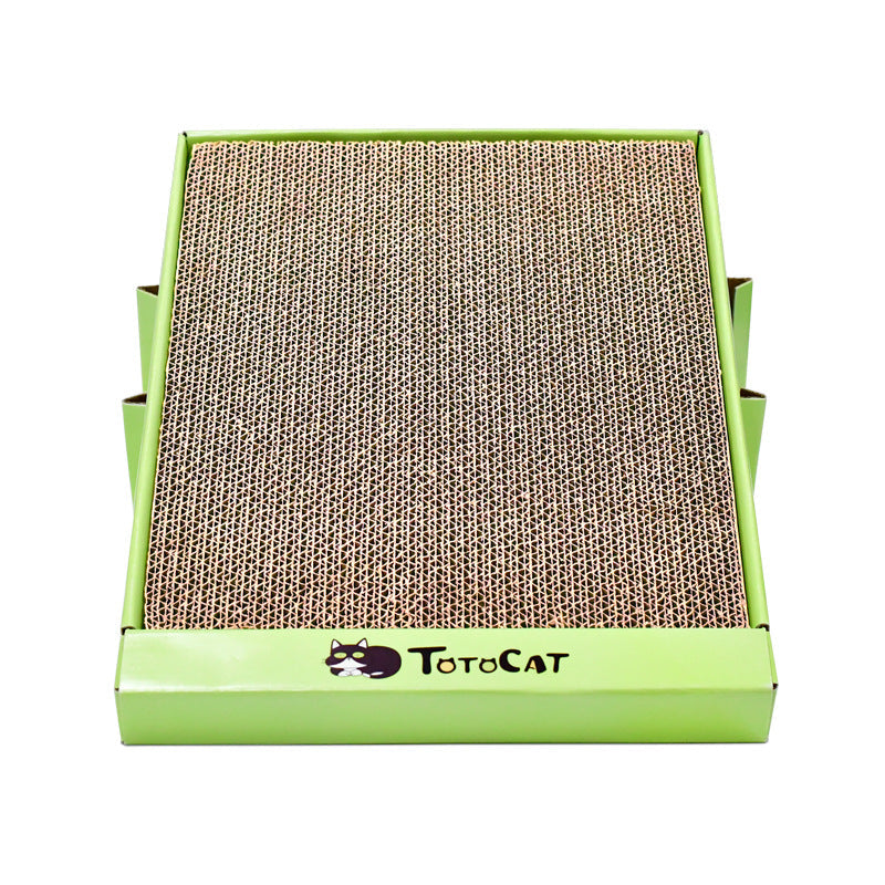 KFX-7499325 Corrugated Paper Cat Scratcher Box - Eco-Friendly Design for Cats