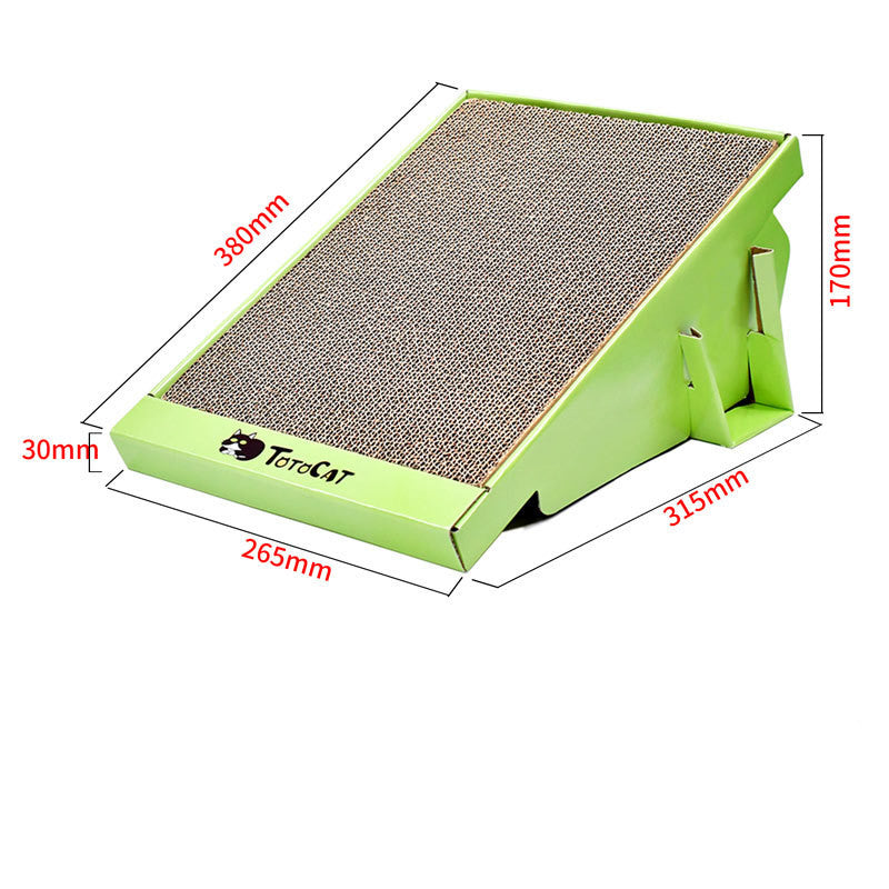 KFX-7499325 Corrugated Paper Cat Scratcher Box - Eco-Friendly Design for Cats