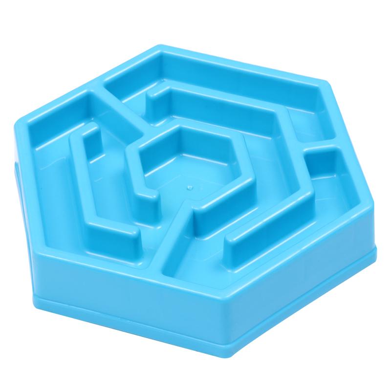 KFX-7505085 Pet Slow Feeder Bowl for Dogs and Cats - Durable Resin Design to Promote Slow Eating