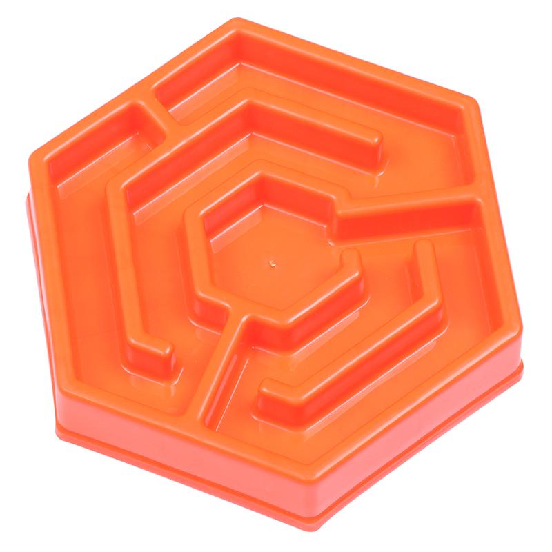 KFX-7505085 Pet Slow Feeder Bowl for Dogs and Cats - Durable Resin Design to Promote Slow Eating