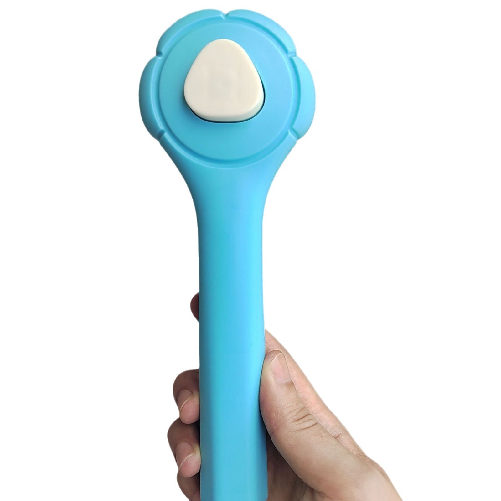 KFX-7510461 Pet Hair Removal Massage Comb for Cats and Dogs, Short Hair Grooming Tool, ABS and Steel Material, Gentle Stroke Cleaner
