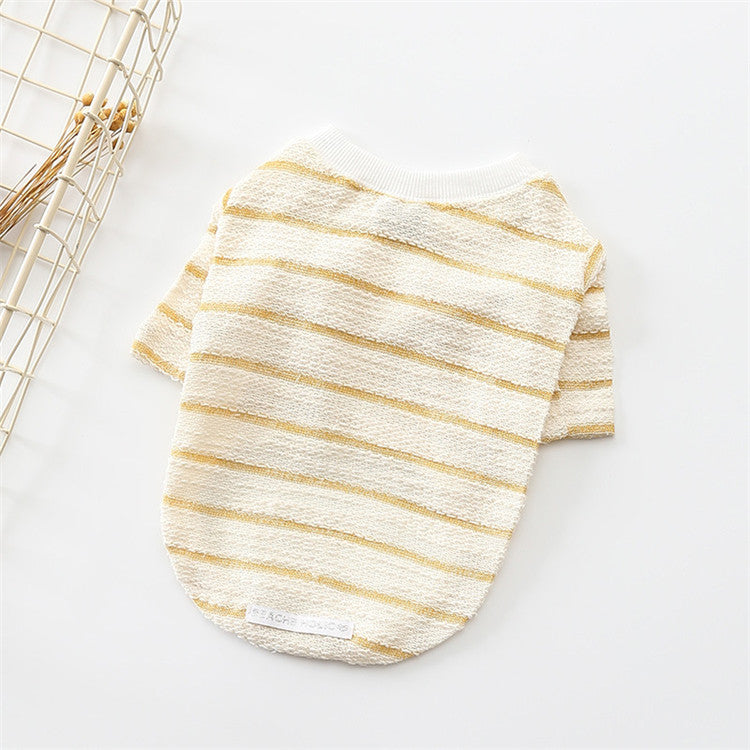 KFX-7513021 Cozy Cotton French Bulldog Clothes - Size Adjustable Pet Apparel
