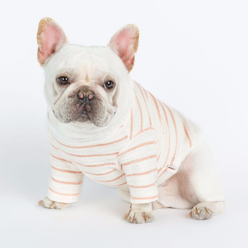 KFX-7513021 Cozy Cotton French Bulldog Clothes - Size Adjustable Pet Apparel