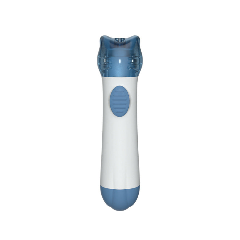 KFX-7526973 Plastic Cat Face Infrared Modeling Pen with Battery and Screwdriver - Blue, Green, Coffee