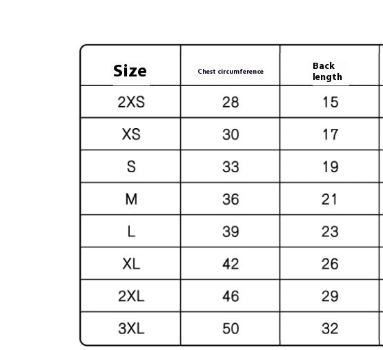 KFX-7534269 Pet Clothes in Pink Purple & Mint Black - Sizes 2XS to 3XL