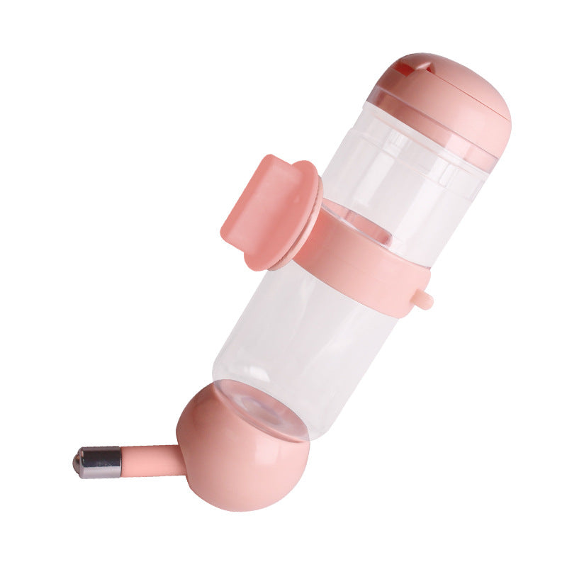 KFX-7537725 Stainless Steel Automatic Pet Drinking Fountain with Hanging Design, Available in 350ml and 500ml