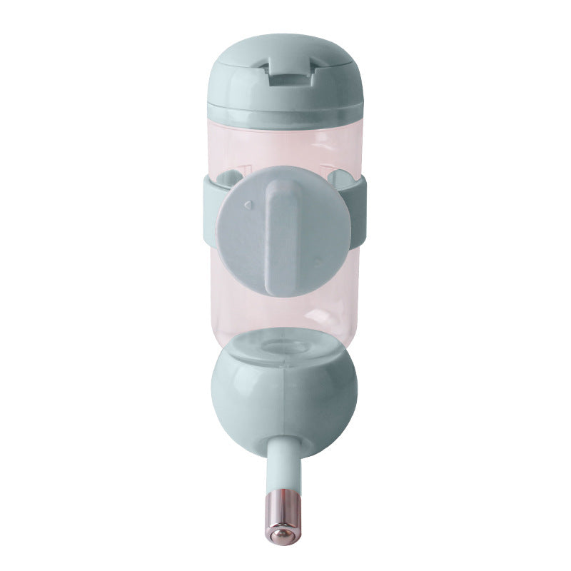 KFX-7537725 Stainless Steel Automatic Pet Drinking Fountain with Hanging Design, Available in 350ml and 500ml