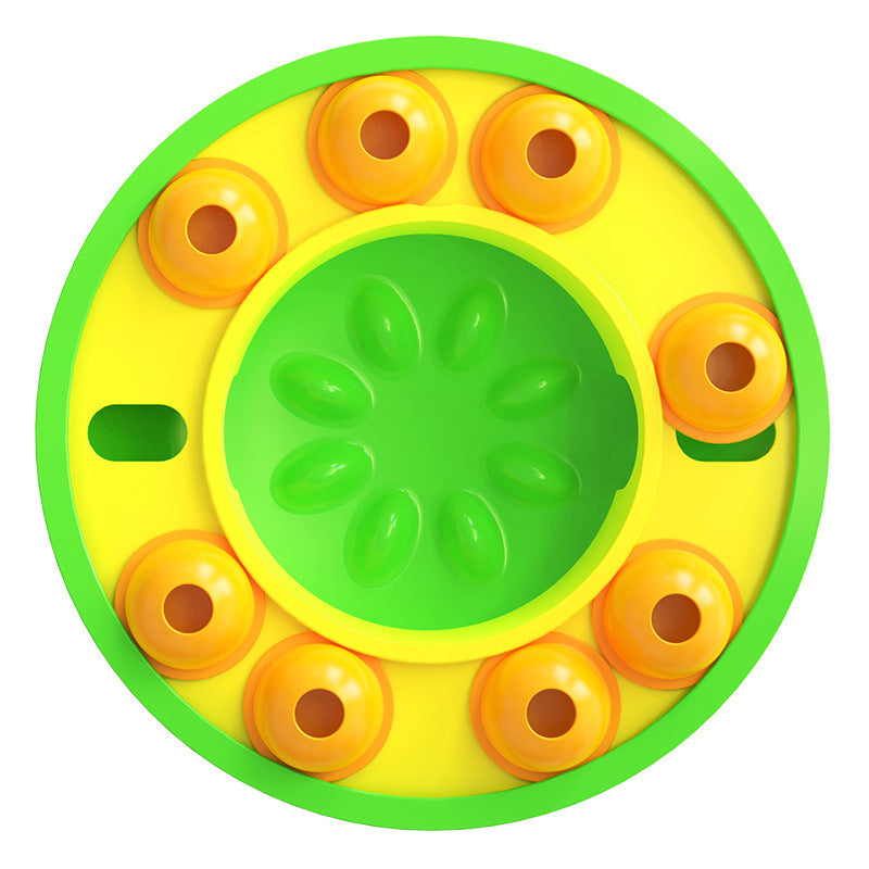KFX-7537853 Interactive Dog Puzzle Toy and Slow Feeder for Large Dogs - IQ Treat Dispenser for Mental Stimulation