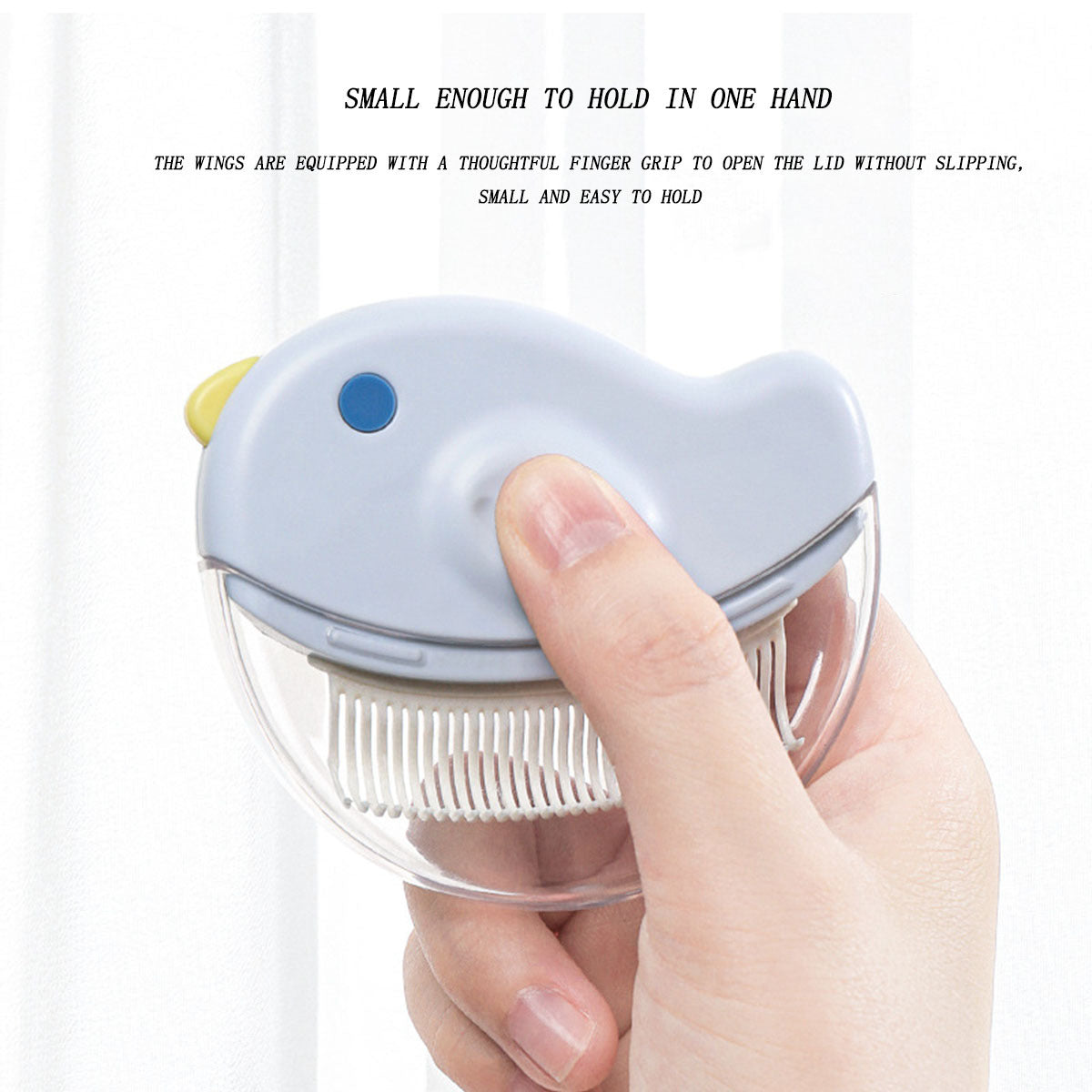 KFX-7539133 Small Pet Massage Brush for Cats and Dogs to Remove Loose Hair