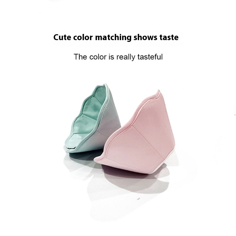 KFX-7539645 Pink and Green Pet Postoperative Wound Collar - Anti-Scratch and Licking, 1 Size S/M/L/XL