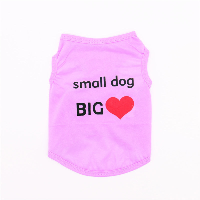 KFX-7540029 Cool Summer Dog Vest - Breathable Polyester for Pets in Blue, Green, Pink, and Light Purple