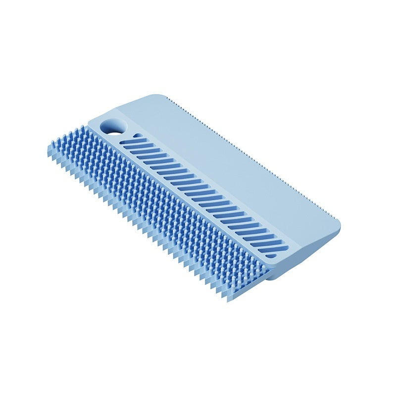 KFX-7543229 Double-Sided Soft Rubber Pet Hair Remover in Gray, Blue, Pink