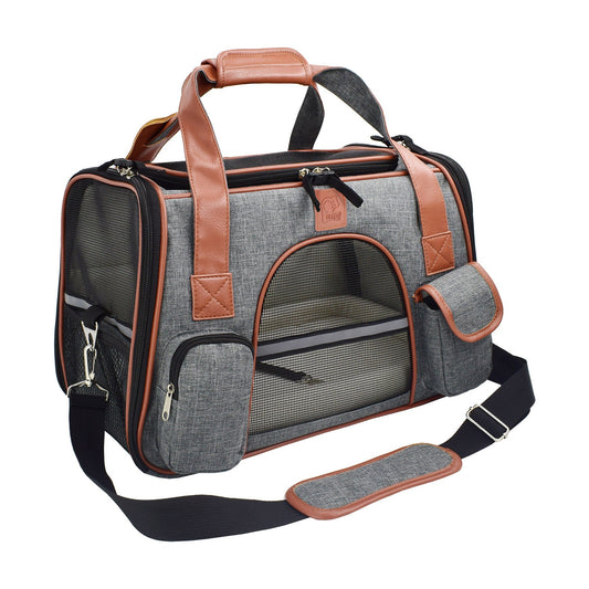 KFX-7543869 Premium Cat Carrier Space Bag with Multiple Color Options, 45x25x28cm & 48.5x27x31.5cm Sizes