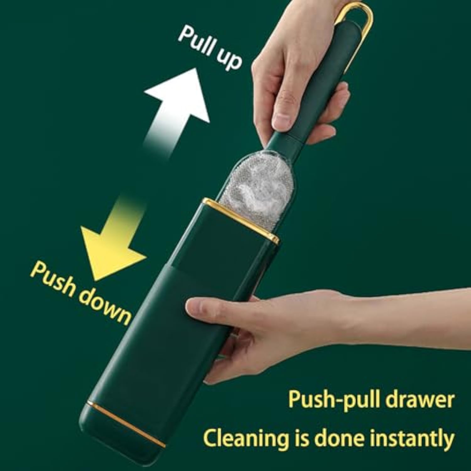 KFX-7544893 Double-Sided Self-Cleaning Pet Hair Remover Brush for Clothes and Furniture