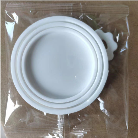 KFX-7549373 Three-in-One Silicone Pet Seal Cover with Spoon in Various Colors