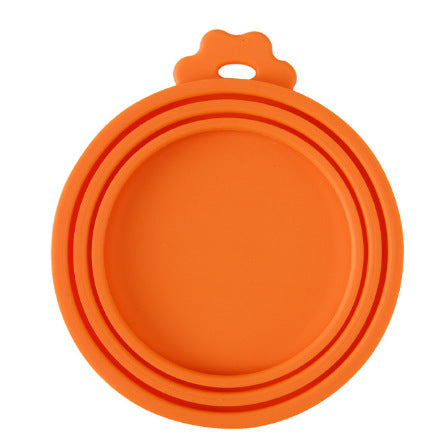 KFX-7549373 Three-in-One Silicone Pet Seal Cover with Spoon in Various Colors