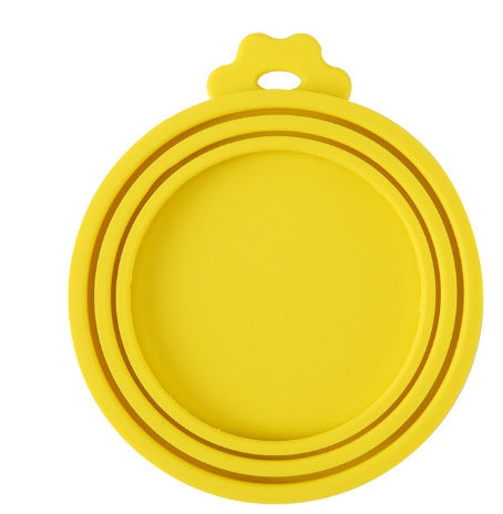 KFX-7549373 Three-in-One Silicone Pet Seal Cover with Spoon in Various Colors