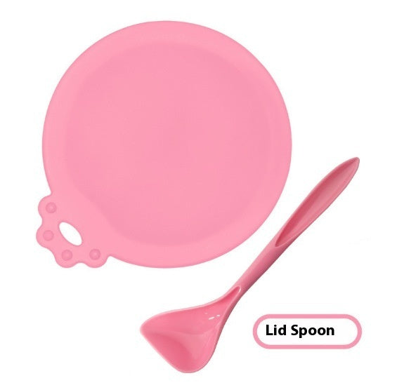 KFX-7549373 Three-in-One Silicone Pet Seal Cover with Spoon in Various Colors