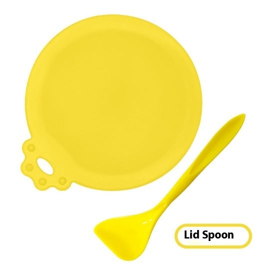 KFX-7549373 Three-in-One Silicone Pet Seal Cover with Spoon in Various Colors