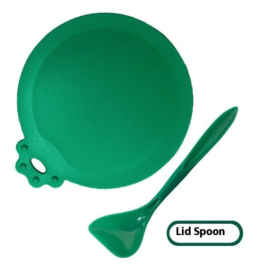 KFX-7549373 Three-in-One Silicone Pet Seal Cover with Spoon in Various Colors