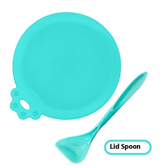 KFX-7549373 Three-in-One Silicone Pet Seal Cover with Spoon in Various Colors