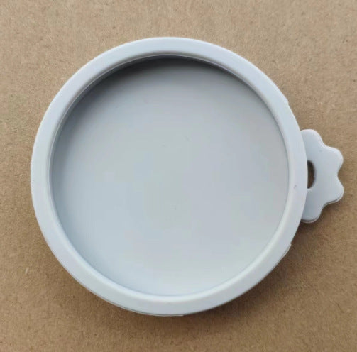 KFX-7549373 Three-in-One Silicone Pet Seal Cover with Spoon in Various Colors