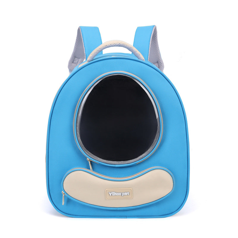 KFX-7549629 Large Capacity Space Capsule Backpack for Pets - Breathable and Comfortable Design