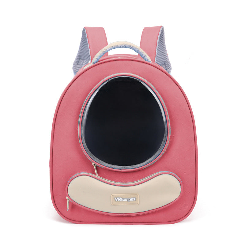 KFX-7549629 Large Capacity Space Capsule Backpack for Pets - Breathable and Comfortable Design