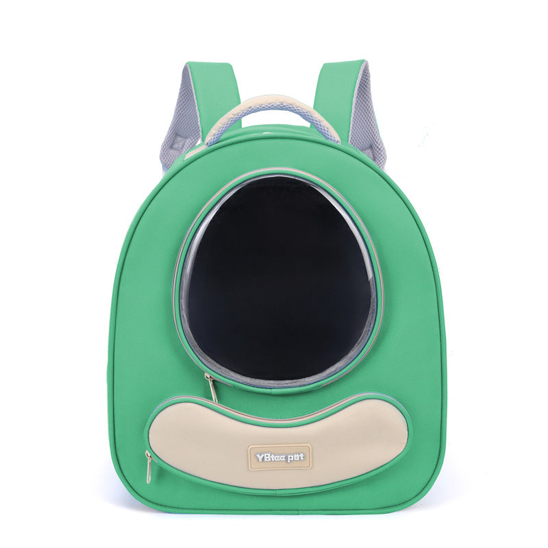 KFX-7549629 Large Capacity Space Capsule Backpack for Pets - Breathable and Comfortable Design