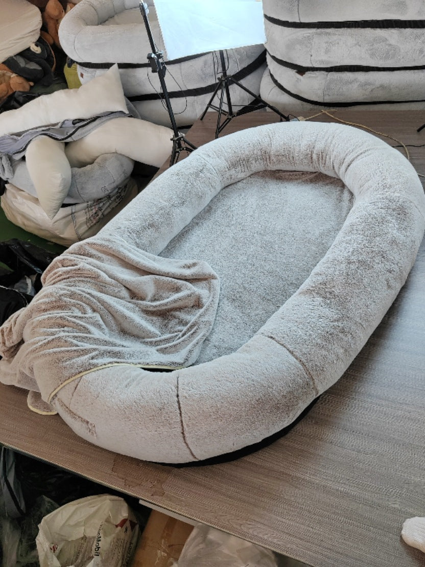 KFX-7553213 Oversized Removable and Washable Dog Bed for Ultimate Comfort