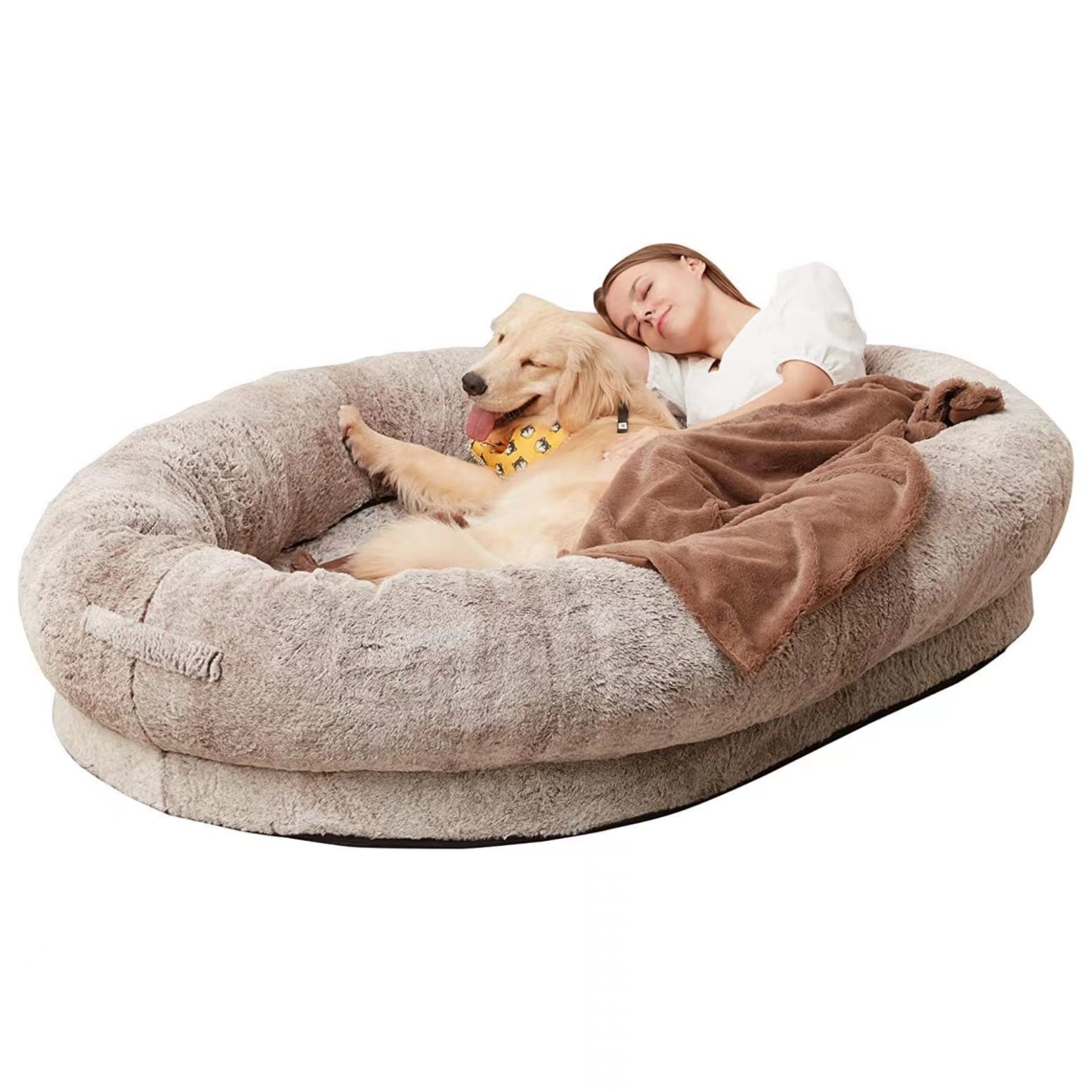 KFX-7553213 Oversized Removable and Washable Dog Bed for Ultimate Comfort