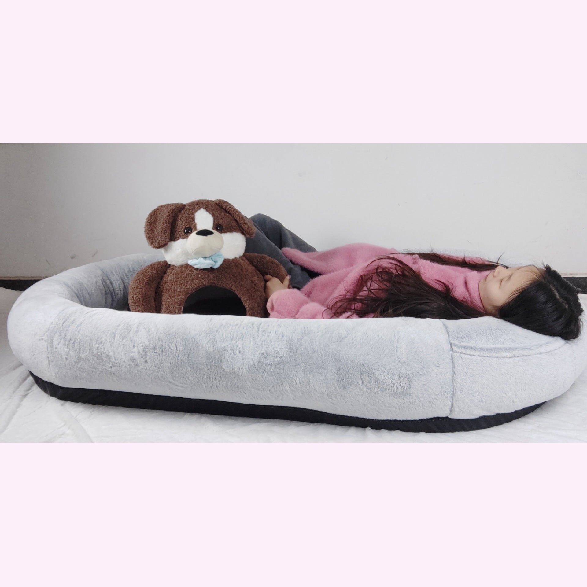 KFX-7553213 Oversized Removable and Washable Dog Bed for Ultimate Comfort