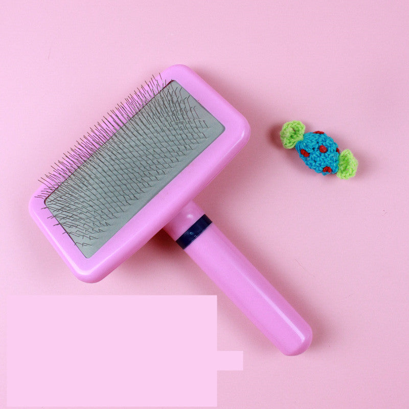 KFX-7554749 Fluffy Knot Pet Grooming Comb for Dogs - Available in Large and Small Sizes