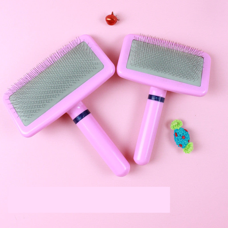 KFX-7554749 Fluffy Knot Pet Grooming Comb for Dogs - Available in Large and Small Sizes