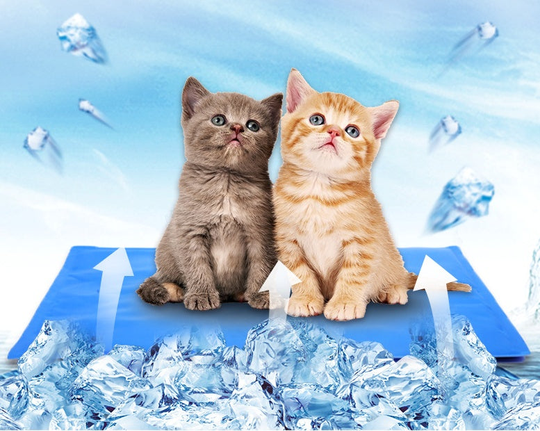 KFX-7555005 Washable Gel Pet Cooling Pad - Soft Ice & Eco-Friendly PVC - Multiple Sizes Available