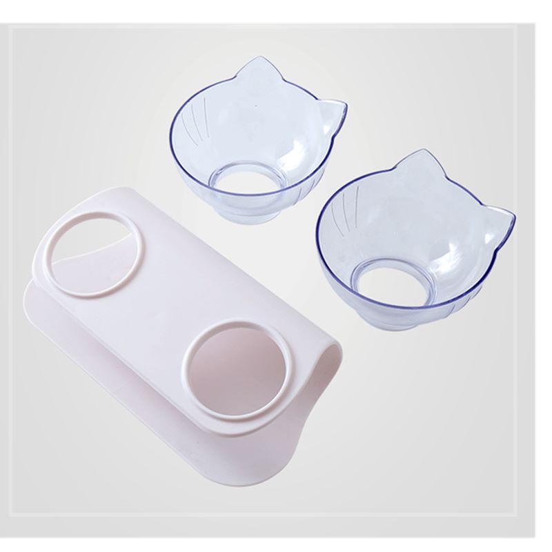 KFX-7559101 Non-Slip Pet Bowl for Cats and Dogs - Durable ABS Base with Tasteless, Non-Toxic Construction
