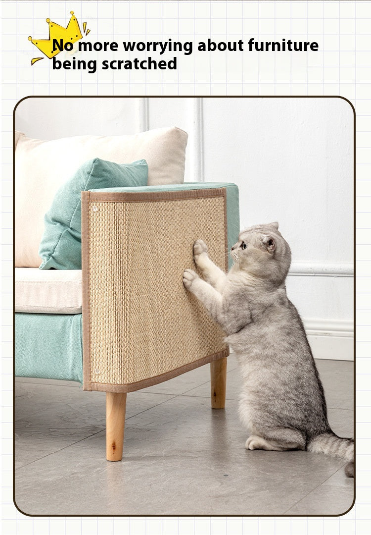 KFX-7564861 Durable Cat Scratch Pad with Protective Features for Furniture and Walls