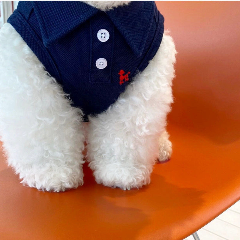 KFX-7567037 Lightweight Red Summer Vest for Small Dogs and Puppies