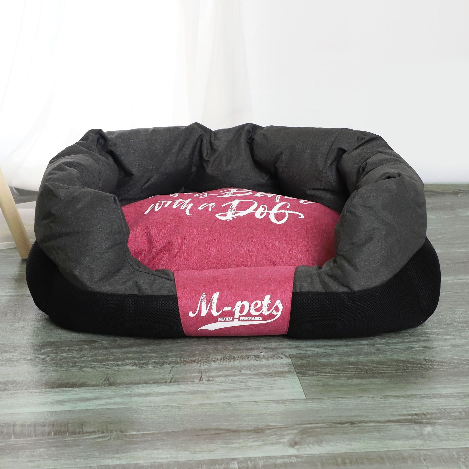 KFX-7568701 Four Seasons Easy Clean Square Kennel for Pets - Comfortable & Safe Sleeping Space