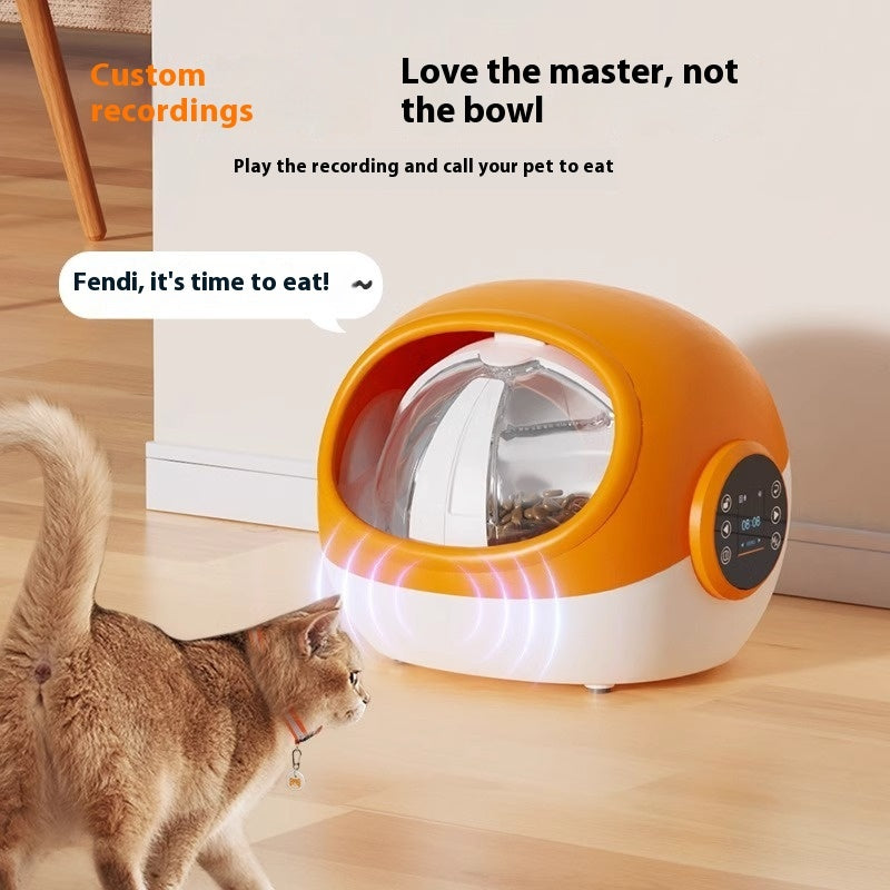 KFX-7570621 Automatic Multi-Cat Feeder with Pet Identification Chip Functionality