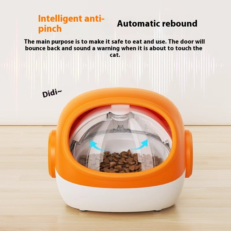 KFX-7570621 Automatic Multi-Cat Feeder with Pet Identification Chip Functionality