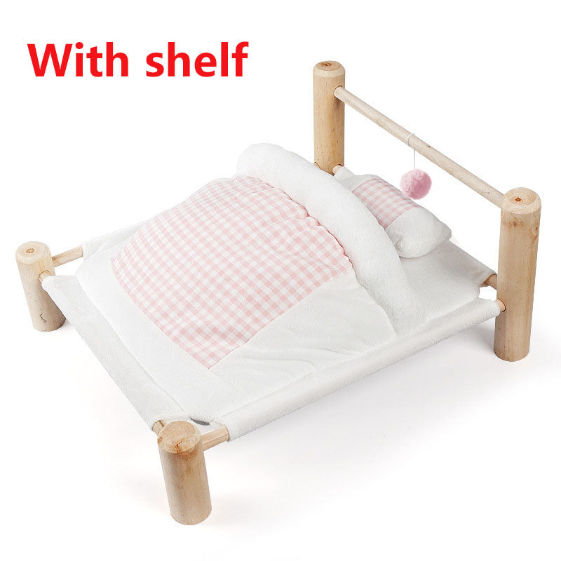 KFX-7574461 Universal Removable and Washable Cat Quilt Bed for All Seasons