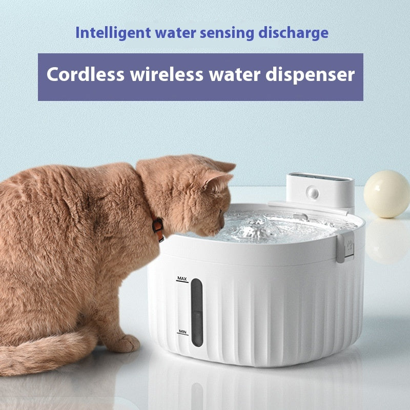 KFX-7576253 Pet Water Dispenser Filter Element - Pack of 2 Replacement Filters for Dogs and Cats